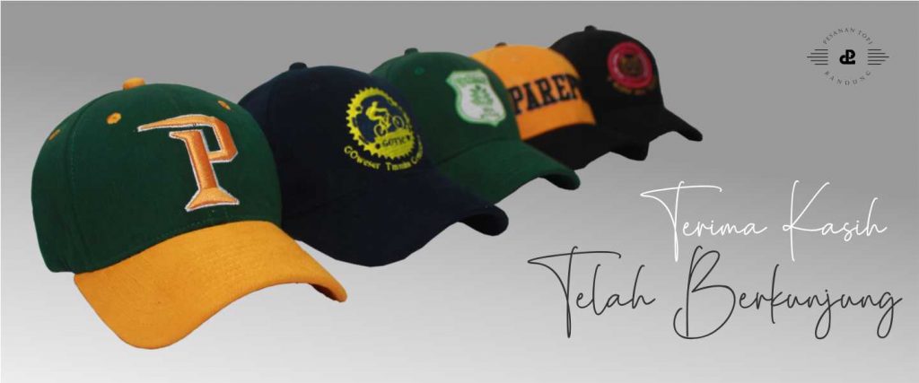 pesanan topi_produsen topi bandung