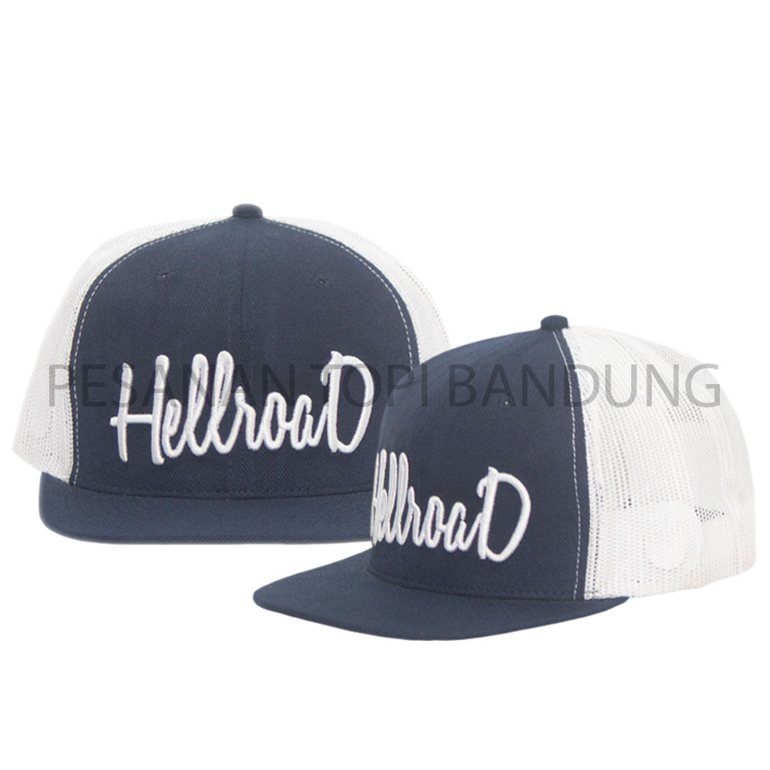 pengrajin topi snapback jaring